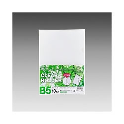 LIHIT G6031-1 クリヤーホルダー B5 1組=10枚