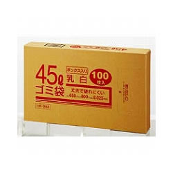 クラフトマン HK-093 ゴミ袋 45L 1箱=100枚