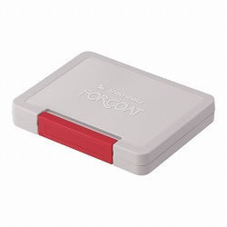 シャチハタ HCN-2-R フォアコートスタンプ台 中 アカ