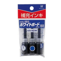 シャチハタ KR-NDWアオ ホワイトボードマーカー用インキ