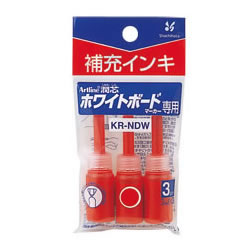 シャチハタ KR-NDWアカ ホワイトボードマーカー用インキ