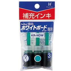 シャチハタ KR-NDWミドリ ホワイトボードマーカー用インキ