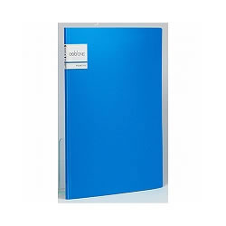 セキセイ AD-2645-10 ポケットファイル A4 ブルー