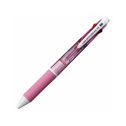 三菱鉛筆 SXE450007.13 ジェットストリーム 多機能 ピンク