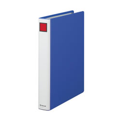 KINGJIM 1473 スーパードッチファイル A4S 青 10冊セット (010-1080)