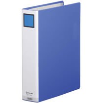KINGJIM 1475GXアオ キングファイルスーパードッチ GXシリーズ A4タテ (517-4911) 50mmとじ 青