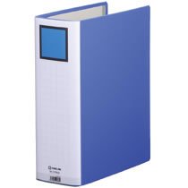 KINGJIM 1478GXアオ キングファイル スーパードッチ GXシリーズ A4タテ (517-4942) 80mmとじ 青
