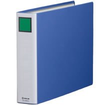 KINGJIM 2495EAアオ キングファイル スーパードッチ【脱・着】イージー B4ヨコ (517-4683) 50mmとじ