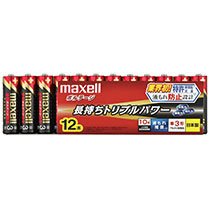 MAXELL LR6(T) 12P アルカリ乾電池 ボルテージ 単3形 12本入シュリンクパック （365-3623）