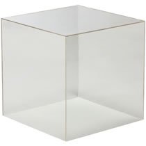 クルーズ AB-300 アクリルボックス5面体 クリア 30cm角 (616-6816)