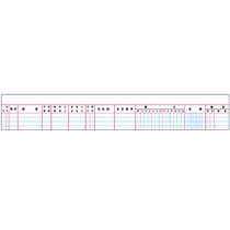 コクヨ チ-117 手形受払帳(帳簿) B5 タテ257×ヨコ187mm 30行 1冊=100頁 (118-5966)