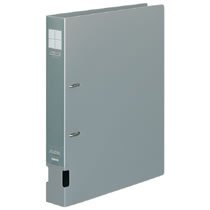 コクヨ フ-FD430NM Dリングファイル PP表紙 A4タテ 2穴 背幅45mm グレー (016-1152)