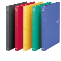 コクヨ ラ-320B クリヤーブック(替紙式) A4タテ 30穴 18ポケット 60枚収容 青 (013-8970)