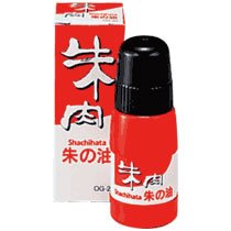 シャチハタ OG-20 朱肉専用補充液 20ml (015-5373)