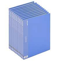 ビュートン BCB-A4-20B クリヤーブック A4タテ 20ポケット ブルー 10冊 (910-0251)