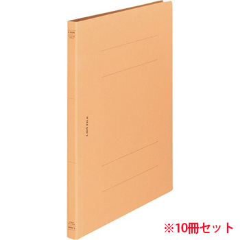 ライオン A-517KA4S フラットファイル【環境】 樹脂押え具 A4タテ 150枚収容 黄 （918-1694） 1セット＝