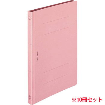 ライオン A-526KB5S フラットファイル【環境】 樹脂押え具 B5タテ 150枚収容 ピンク (713-5576) 1セッ