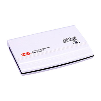 マックス SA90090 SA-201SEカミバコ マックス瞬乾スタンプ台 中形 黒 紙箱入 (218-6597)