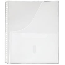 KINGJIM 2630P 取扱説明書ファイル 専用ポケット A4タテ 2・4・30穴 (311-7699) 1パック=4枚入