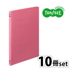OSFE-A4S-P フラットファイルE ピンク A4S 150枚収容 (514-1036) 1セット=10冊