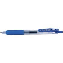 ゼブラ JJB15-BL ノック式ジェルボールペン サラサクリップ 0.7mm 青 （210-7066）