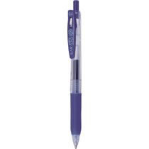 ゼブラ JJS15-BL ノック式ジェルボールペン サラサクリップ 0.4mm 青 （216-2850）