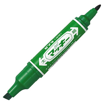 ゼブラ MO-150-MC-G ハイマッキー 両用 緑 （015-1849）
