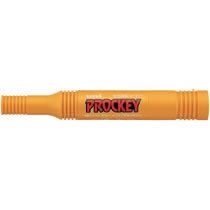 三菱鉛筆 PM150TR.19 水性ツインサインペン プロッキー 詰替えタイプ 黄土色 （110-7296） 太字角芯+細字丸芯