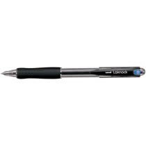 三菱鉛筆 SN10005.24 ノック式油性ボールペン VERY楽ノック 極細 0.5mm 黒 （116-1113）