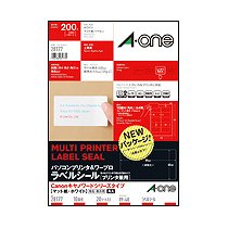 エーワン 28177 パソコンプリンタ&ワープロラベル