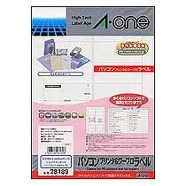 エーワン 28189 パソコンプリンタ&ワープロラベル