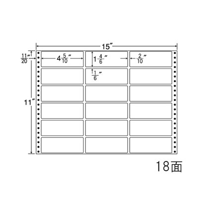 ナナ M15B 連続ラベル Mタイプ