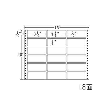 ナナ MT13W 連続ラベル Mタイプ