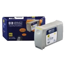 HP C4848A hp80 インクカートリッジ イエロー 純正