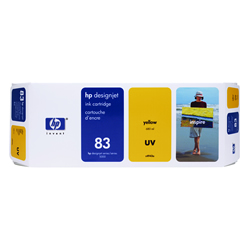HP C4943A hp83 インクカートリッジUV イエロー 屋外用 純正