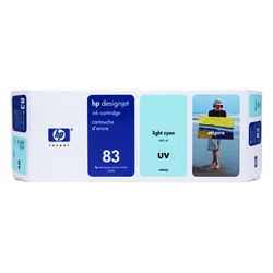 HP C4944A hp83 インクカートリッジUV ライトシアン 屋外用