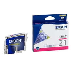 EPSON ICM21 インクカートリッジ マゼンタ 純正