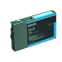 EPSON ICC24 インクカートリッジ シアン 純正