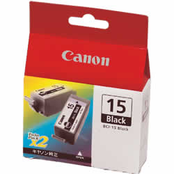 CANON 8190A001 BCI-15 BK ブラックインクタンク 純正