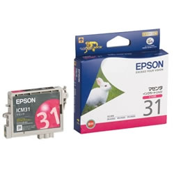 EPSON ICM31 インクカートリッジ マゼンタ 純正