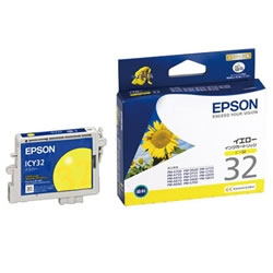 EPSON ICY32 インクカートリッジ イエロー 純正