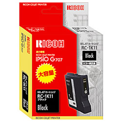 RICOH 50-9810 GELJETカートリッジ ブラック RC-1K11