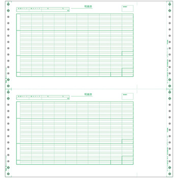 PCA PA119G 給与明細封筒D 連続紙