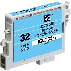 エコリカ ECI-E32LC （ICLC32互換）リサイクルインク