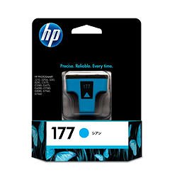 HP C8771HJ HP177 プリントカートリッジ シアン 純正