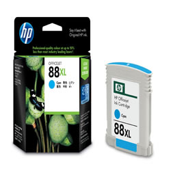 HP C9391A HP88 インクカートリッジ シアン 純正