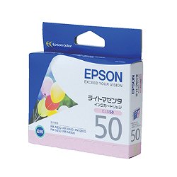 EPSON ICLM50 インクカートリッジ ライトマゼンタ 純正