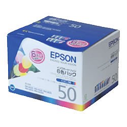 EPSON IC6CL50 インクカートリッジ 6色パック 純正