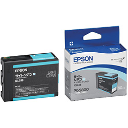 EPSON ICLC48 インクカートリッジ ライトシアン 純正