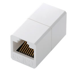 ELECOM LD-RJ45JJ5Y2 RJ45延長コネクタ